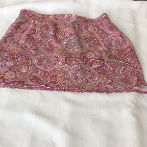 T by Talbots skort size m used good condition front pockets